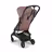 Bugaboo x Konges SlØjd limited edition Butterfly 2 travel stroller black base, dusty pink fabrics, dusty pink sun canopy - Thumbnail Slide 3 of 8