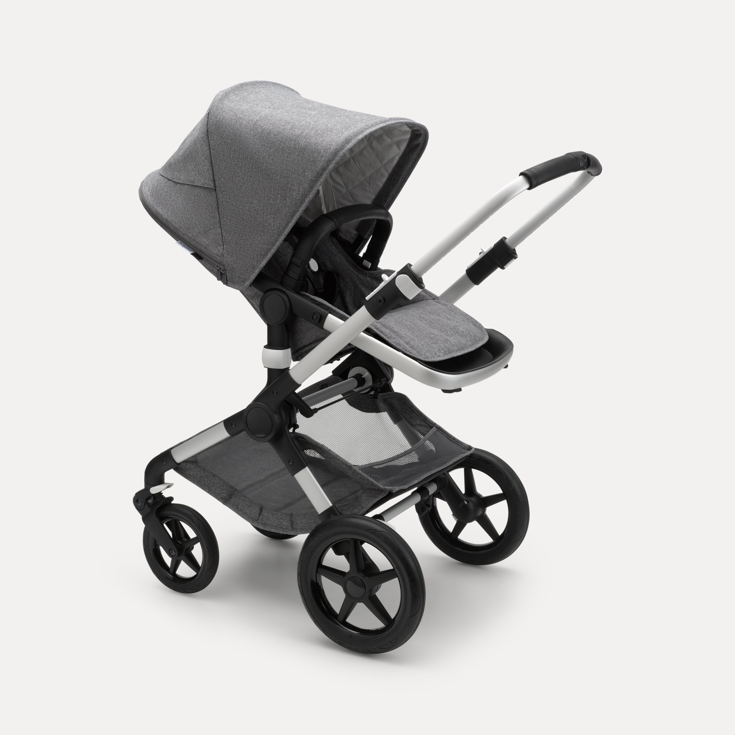 Bugaboo Fox 2 complete | AU ALU/GREY MELANGE-GREY MELANGE - Main Modal Image Slide 2 of 3