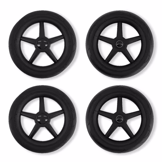 Bugaboo Donkey/Buffalo wheels replacement set BLACK (4x) - Main Image Slide 1 of 2