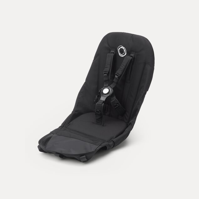 Bugaboo Donkey 3 duo fabric set BLACK - Main Image Slide 1 of 2