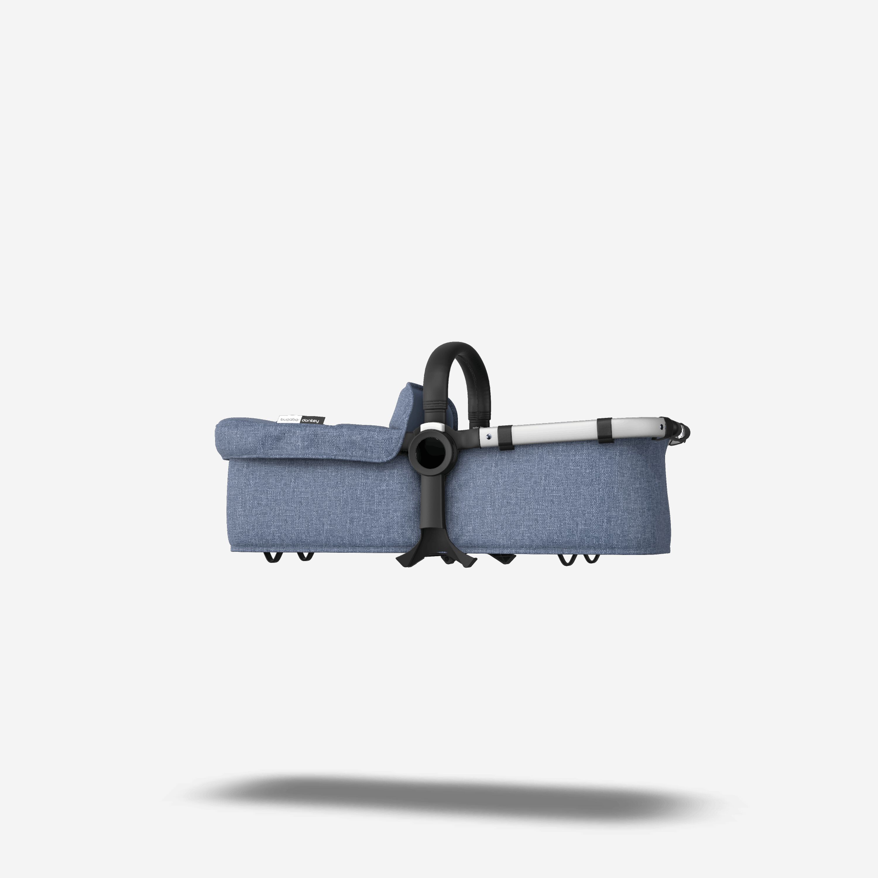Bugaboo Donkey2 Carrycot Fabric Complete AU BLUE MELANGE - Main Modal Image Slide 4 of 6
