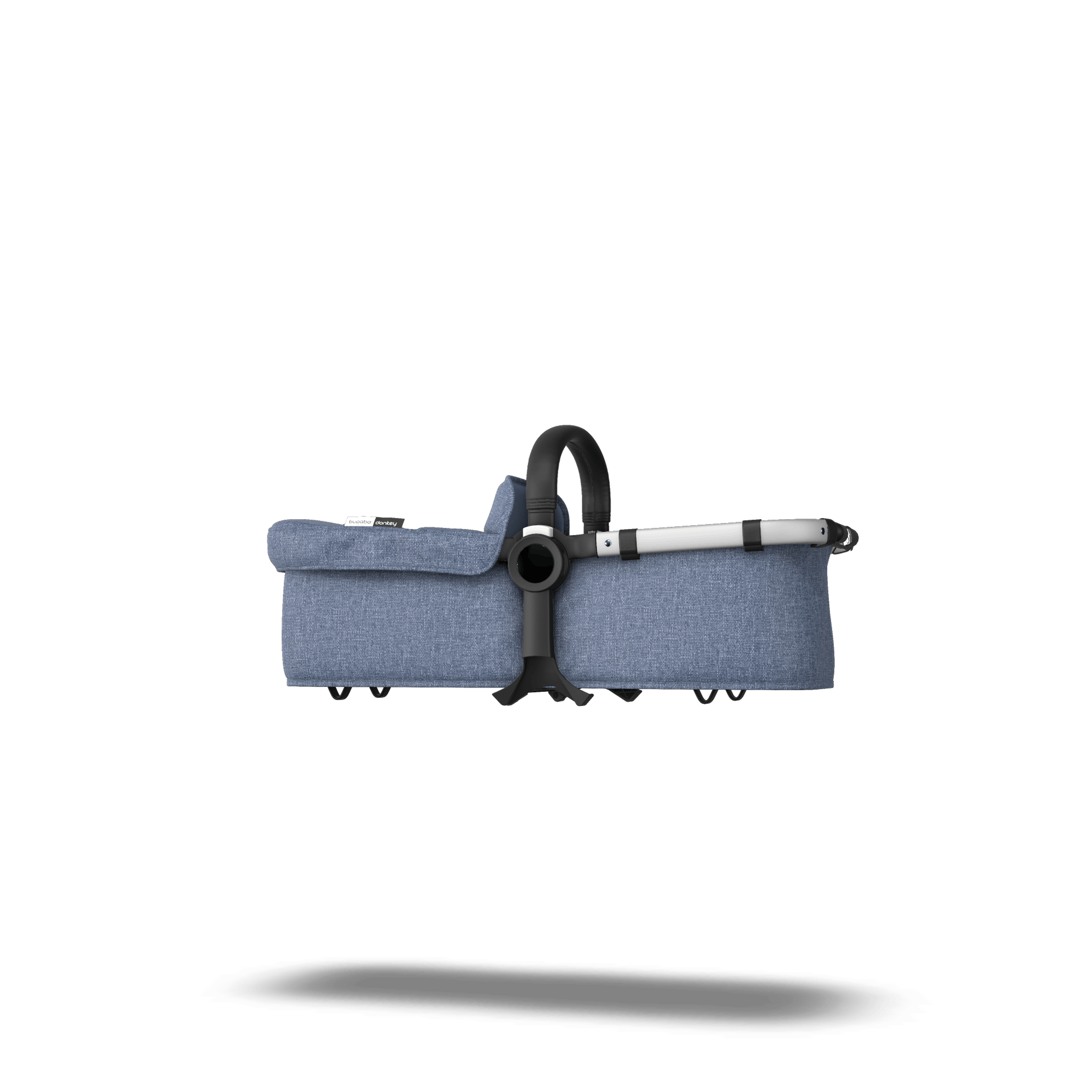 Bugaboo Donkey2 Carrycot Fabric Complete AU BLUE MELANGE - Thumbnail Slide 4 of 6