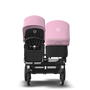 US - D2D stroller bundle aluminum, black, soft pink - Thumbnail Slide 3 of 3