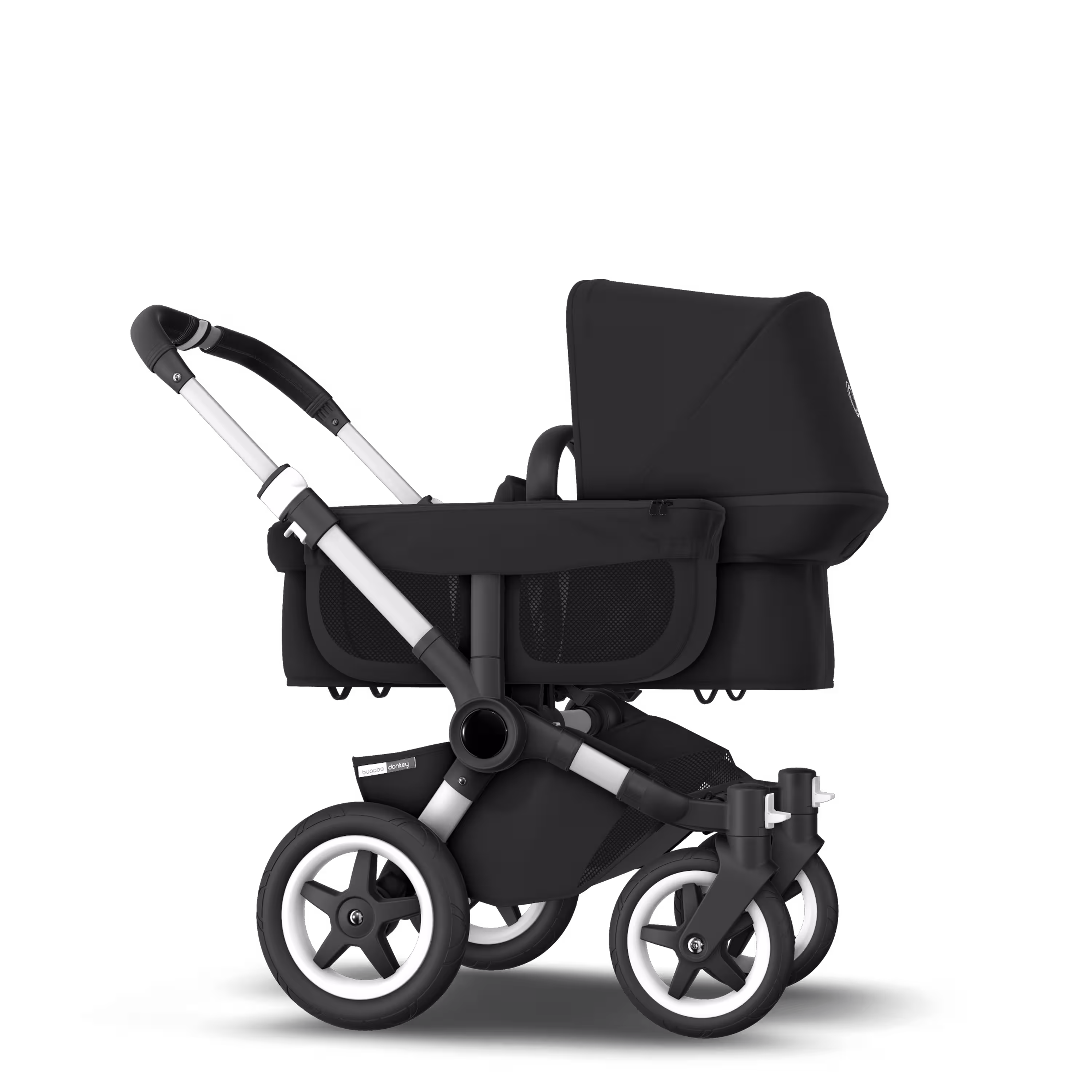 Refurbished Bugaboo Donkey2 Mono complete ALU/BLACK-BLACK - Main Modal Image Slide 4 van 6