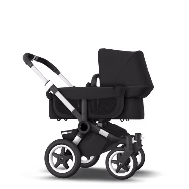 Refurbished Bugaboo Donkey2 Mono complete ALU/BLACK-BLACK - Main Image Slide 4 van 6