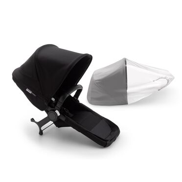 Refurbished Bugaboo Donkey3 duo extension compl BLACK/BLACK-BLACK