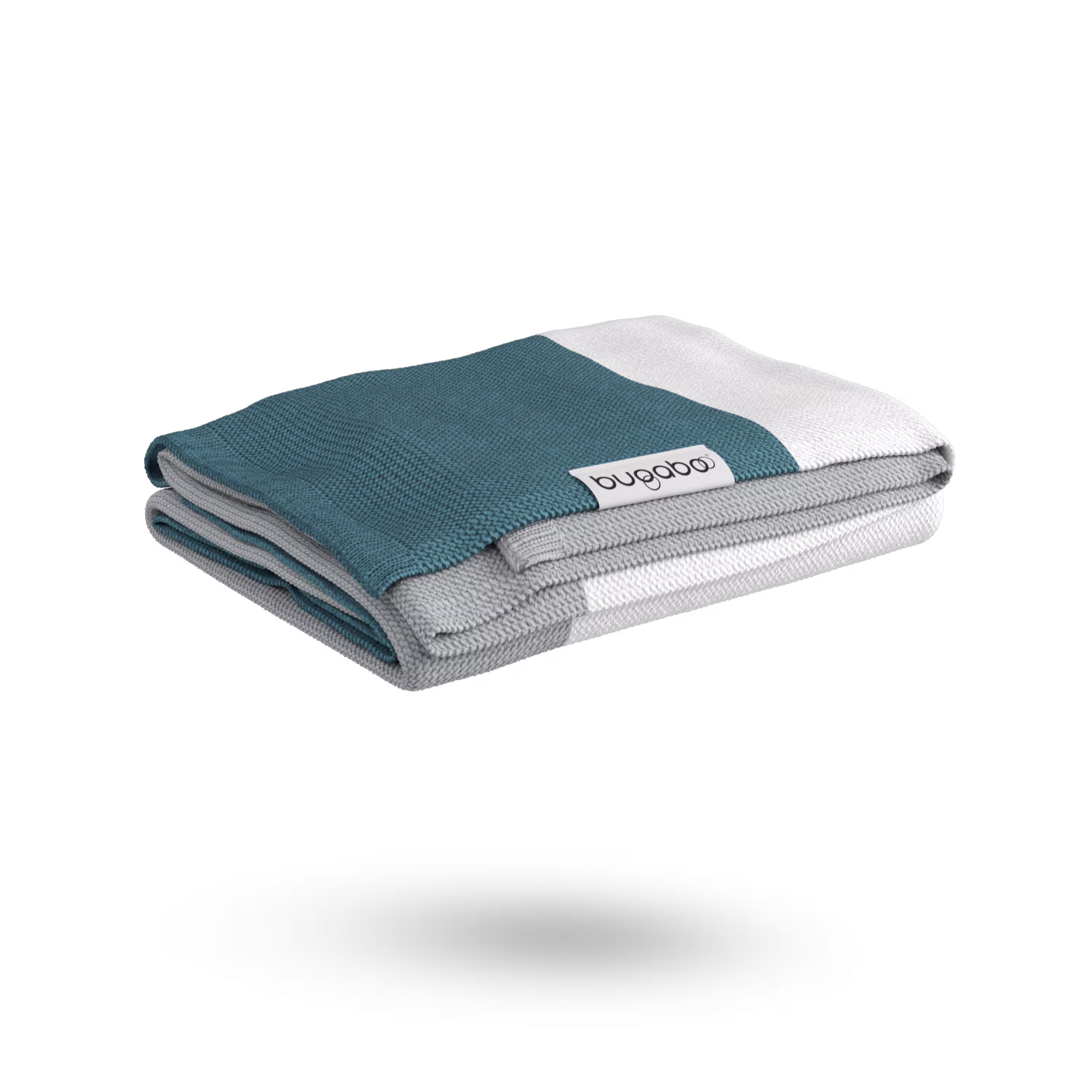 Bugaboo Light Cotton Blanket - PETROL BLUE MULTI - Main Modal Image Slide 2 of 8
