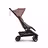 Bugaboo Butterfly 2 Plus travel stroller black base, dusty pink fabrics, dusty pink sun canopy - Thumbnail Slide 2 of 12