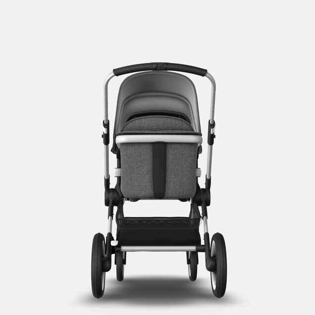 Refurbished Bugaboo Fox complete ALU/GREY MELANGE-GREY MELANGE - Main Image Slide 3 van 6
