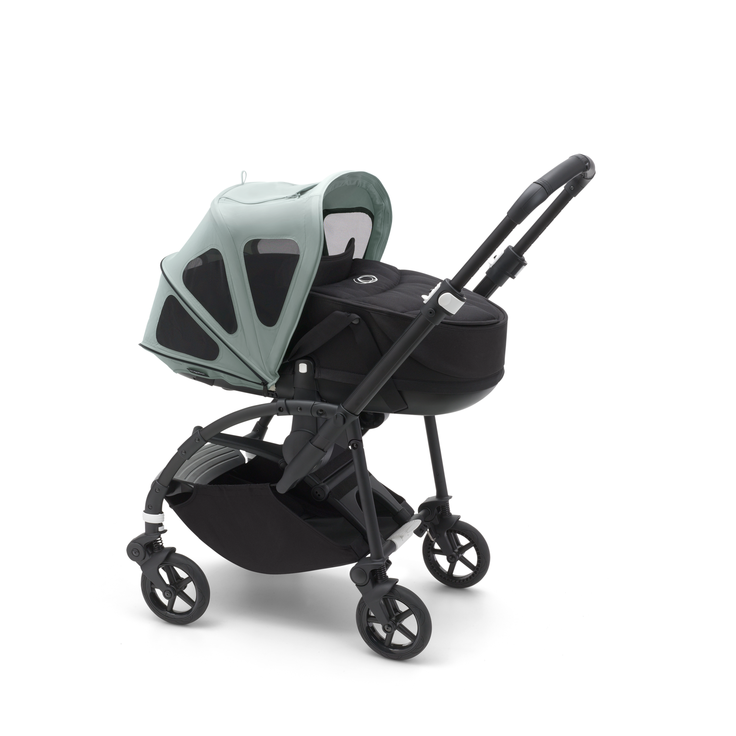 Bugaboo Bee breezy sun canopy PINE GREEN - Thumbnail Slide 3 of 5
