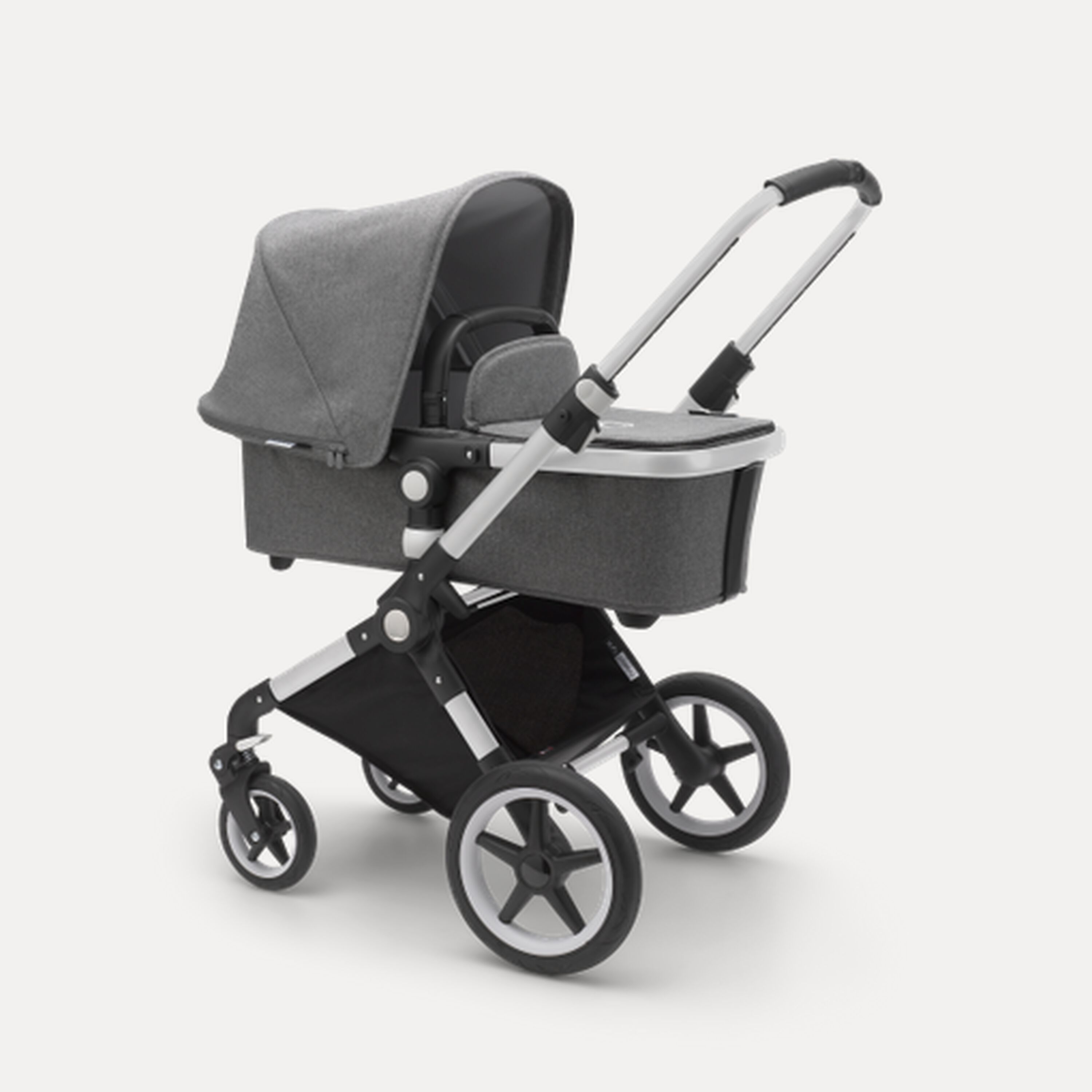 Lynx Grey Melange Sun Canopy, Grey Melange Fabrics, Aluminium Chassis - Main Modal Image Slide 2 of 5