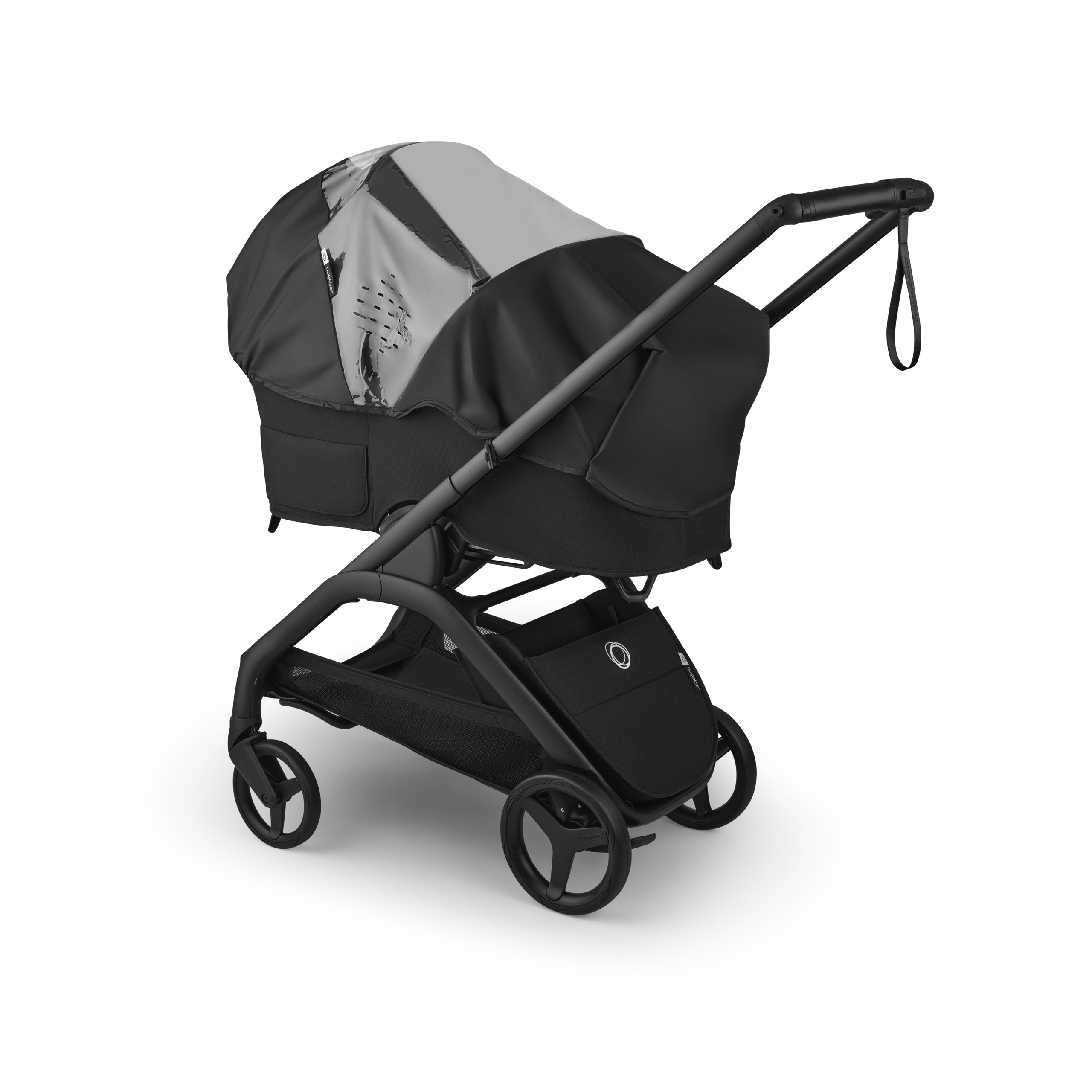 Bugaboo Dragonfly Plus 2-in-1 stroller black base, desert taupe fabrics, desert taupe sun canopy  - Thumbnail Slide 11 of 11