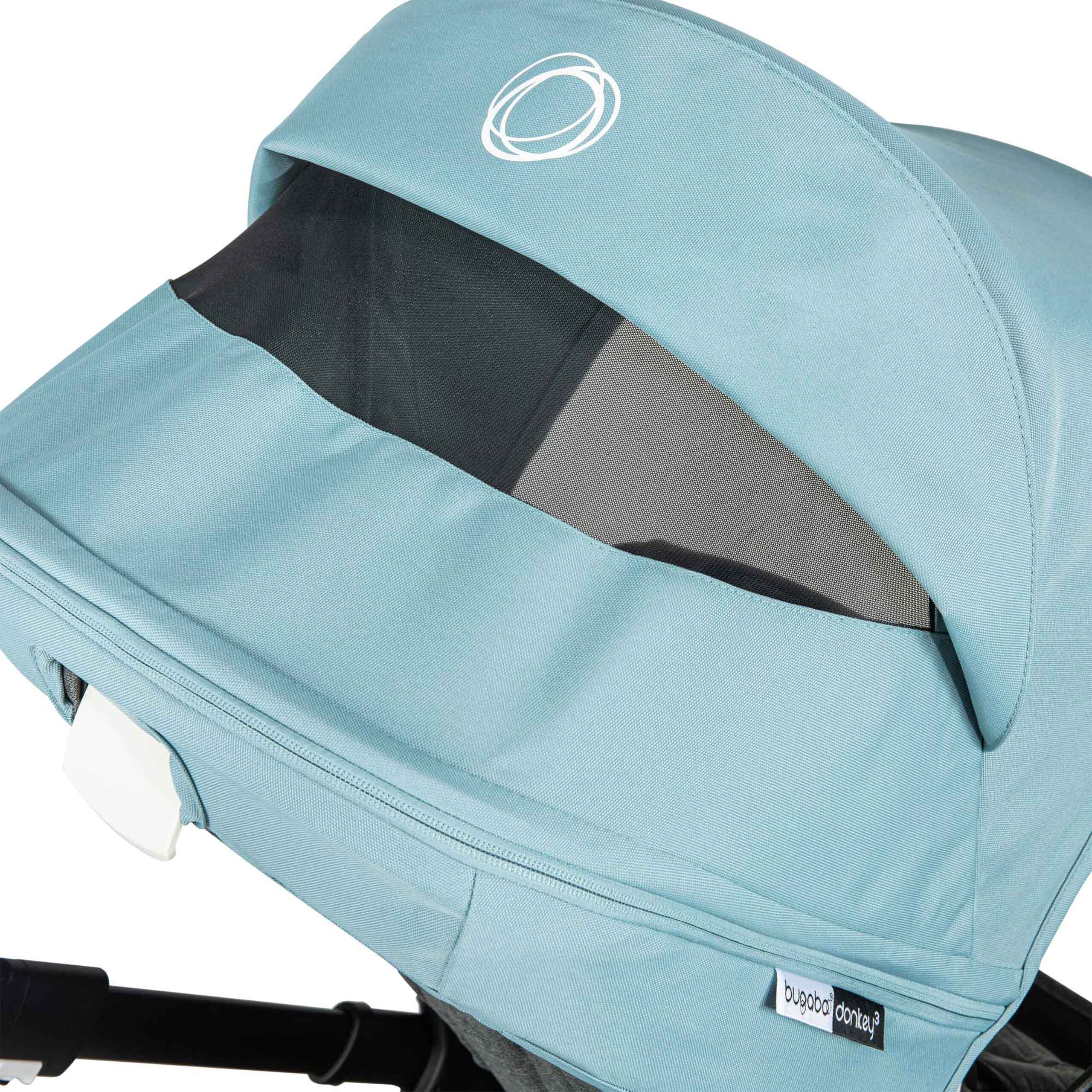 Bugaboo Donkey3 sun canopy VAPOR BLUE - Thumbnail Slide 2 of 21