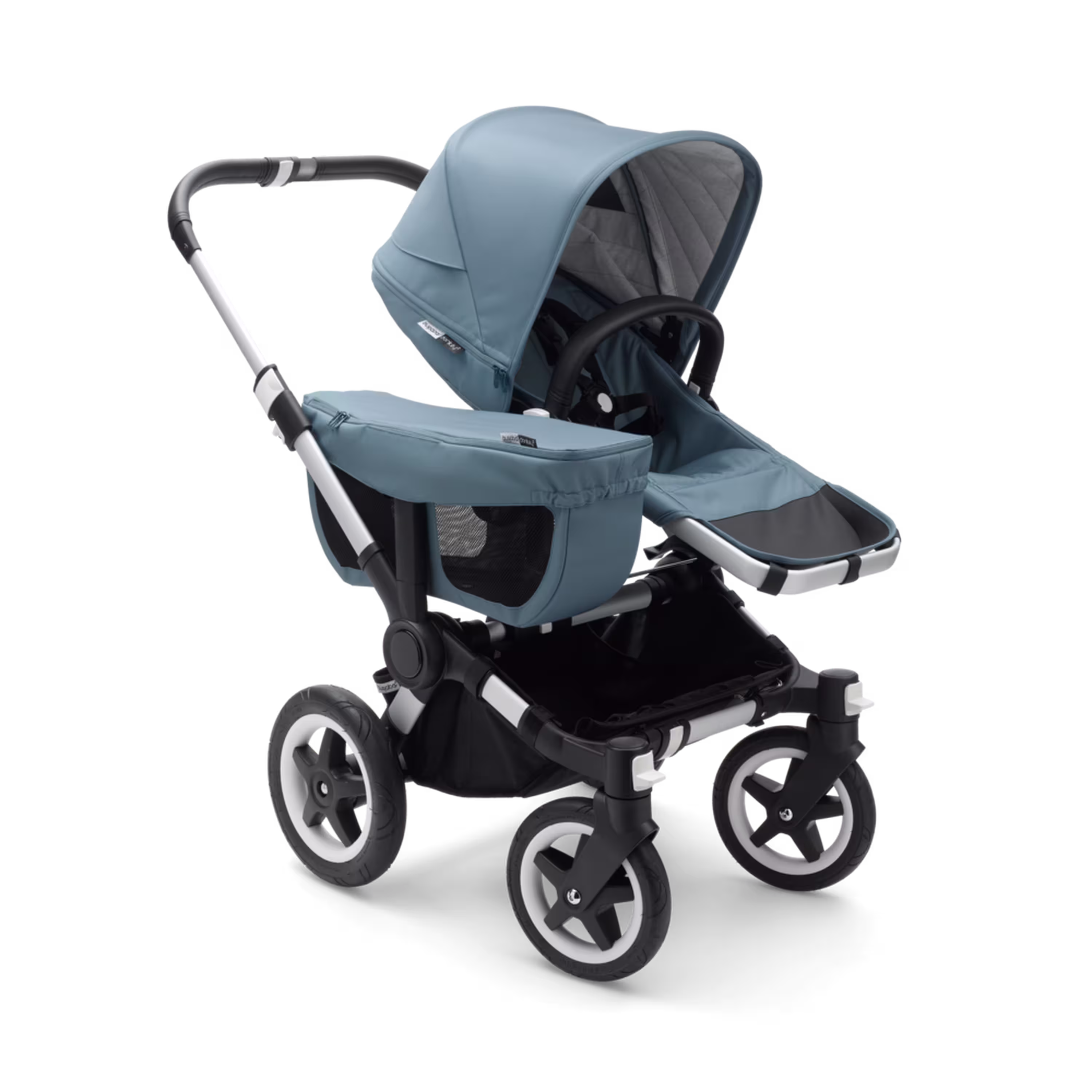 US - D2M stroller bundle aluminum, track complete - Main Modal Image Slide 2 of 2