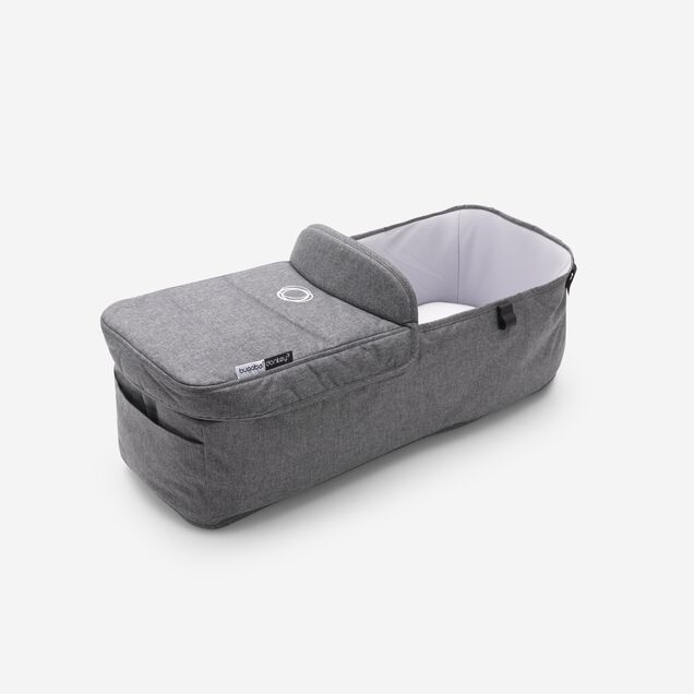 Donkey 3 bassinet fabric complete | Grey mélange - Main Image Slide 1 of 2