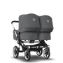 Bugaboo Donkey 3 Twin kinderwagen met wieg en stoel Slide 1 van 9