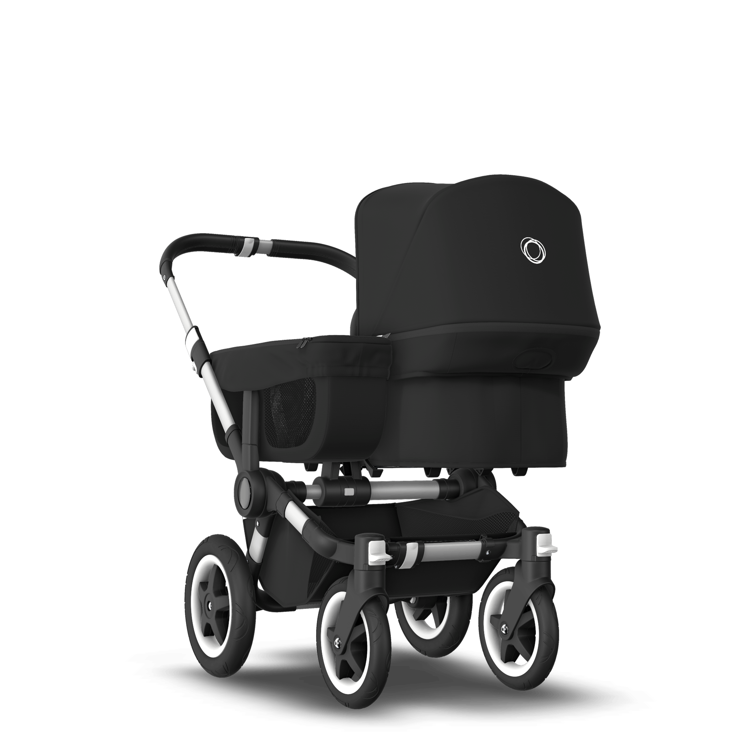 Refurbished Bugaboo Donkey2 Mono complete ALU/BLACK-BLACK - Thumbnail Slide 1 of 6