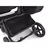 PP Bugaboo Donkey 5 Mono bassinet and seat stroller black base, midnight black fabrics, misty white sun canopy - Thumbnail Slide 5 of 11