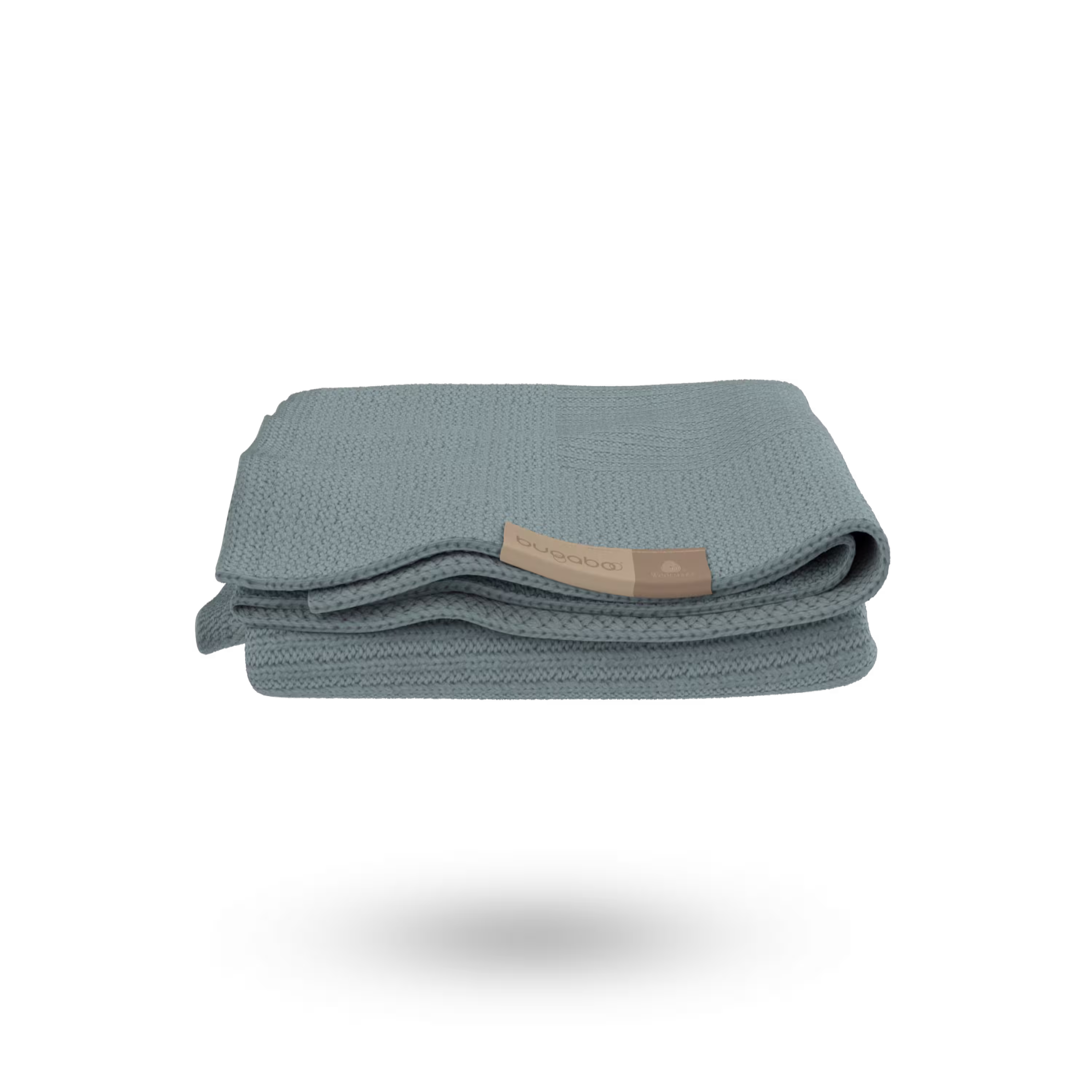 Bugaboo Soft Wool Blanket PETROL BLUE MELANGE - Main Modal Image Slide 1 of 8