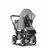 Refurbished Bugaboo Donkey2 Mono complete BLACK/MINERAL LIGHT GREY - Thumbnail Slide 1 of 14