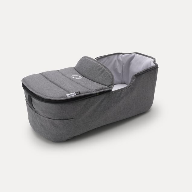 Bugaboo Fox 2 carrycot fabric set | UK GREY MELANGE (NR) - Main Image Slide 1 of 1