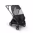 Bugaboo Dragonfly Plus seat stroller black base, desert taupe fabrics, misty white sun canopy - Thumbnail Slide 10 of 10