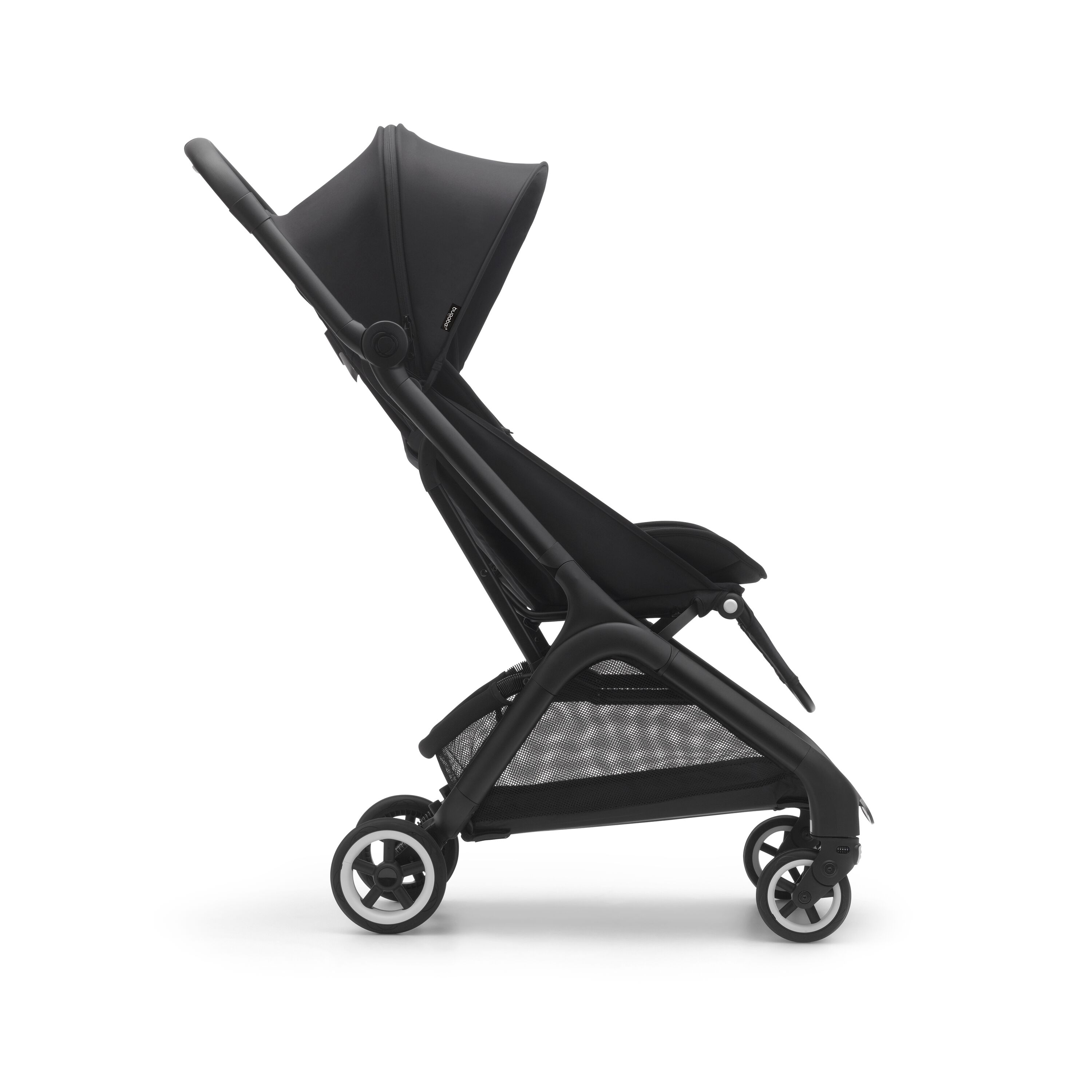 Bugaboo Butterfly seat stroller Midnight black sun canopy, midnight