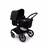 Bugaboo Fox 3 bassinet and seat stroller black base, midnight black fabrics, midnight black sun canopy - Thumbnail Slide 2 of 7