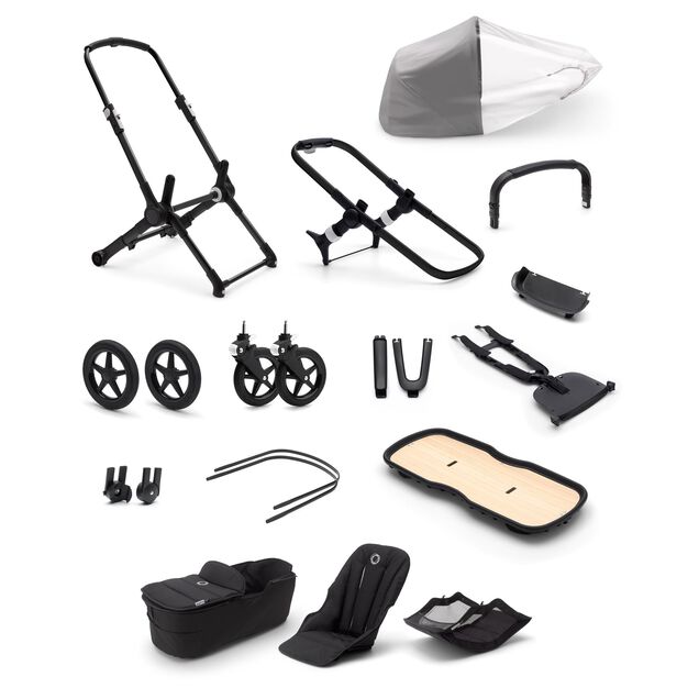 Bugaboo Fox 3 base US BLACK/MIDNIGHT BLACK - Main Image Slide 1 of 2