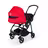 Bugaboo Bee6 sun canopy RED - Thumbnail Slide 2 of 21
