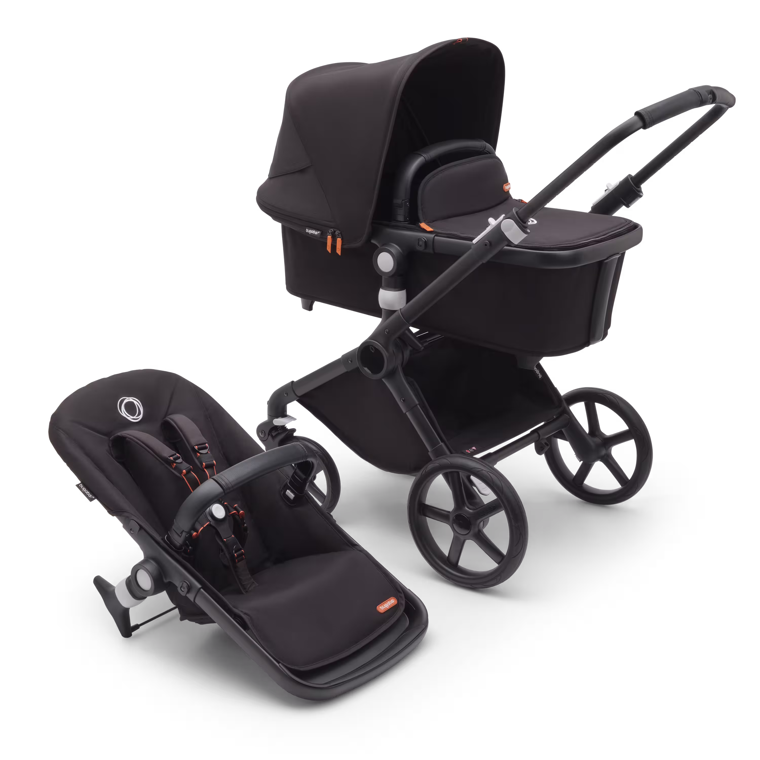 Bugaboo Fox Cub complete BLACK/MIDNIGHT BLACK-MIDNIGHT BLACK - Main Modal Image Slide 1 of 7
