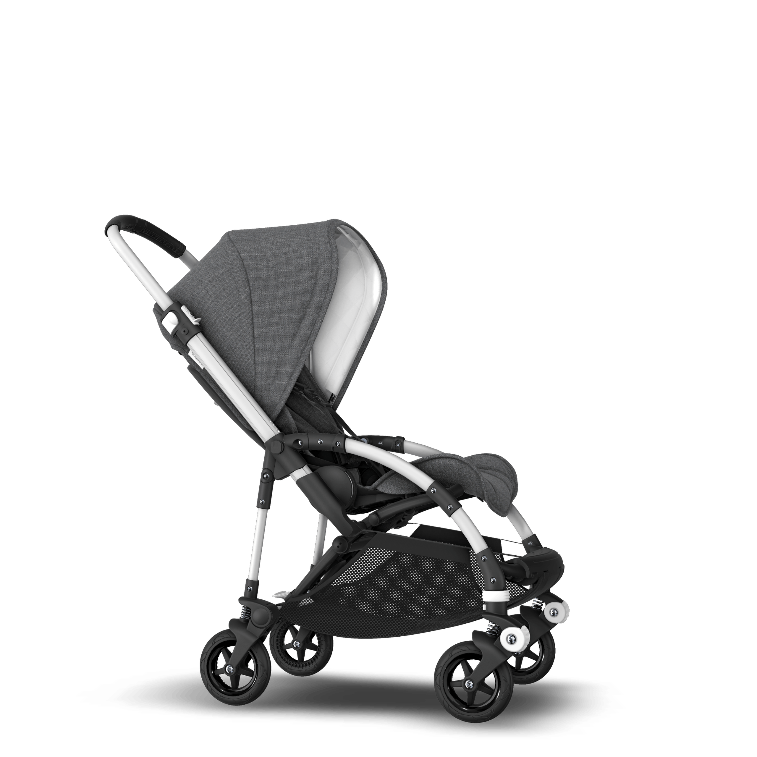 Refurbished Bugaboo Bee5 Classic complete ALU/GREY MELANGE - Thumbnail Slide 2 of 6