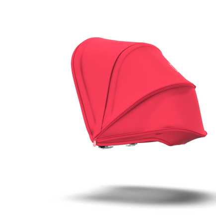Bugaboo Bee5 sun canopy NEON RED - view 2