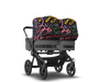 Bugaboo Donkey 5 Zwillings-Kinderwagen mit Liegewanne und Sitz