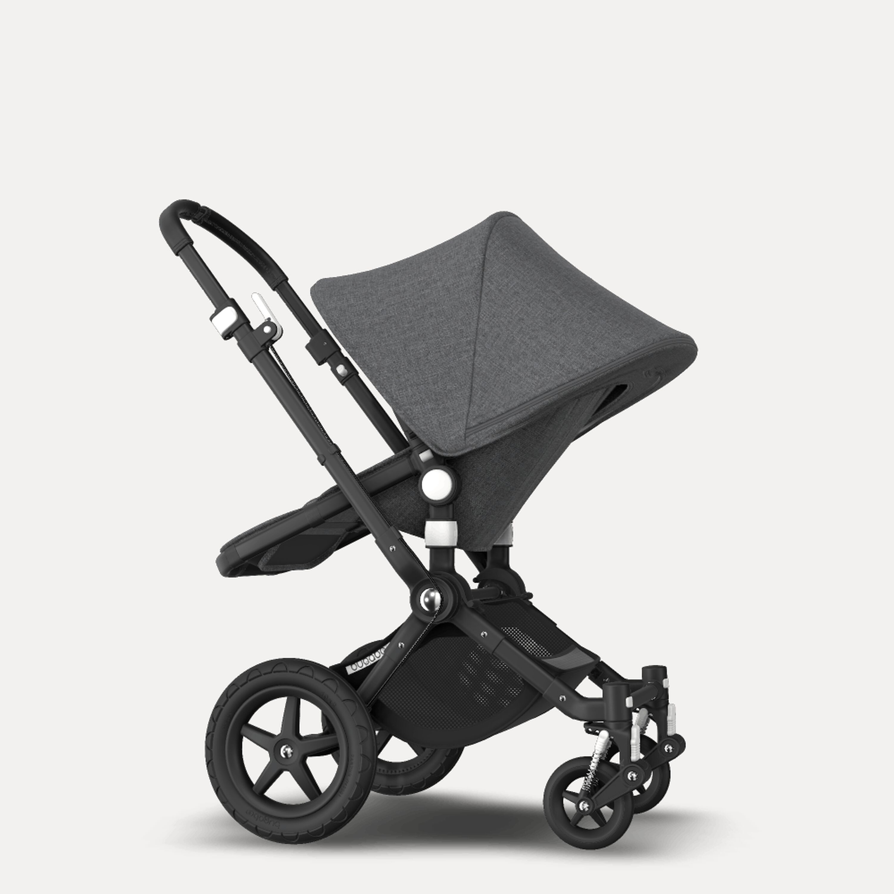 Refurbished Bugaboo Cameleon3plus complete BLACK/GREY MELANGE-GREY MELANGE - Main Modal Image Slide 7 of 9