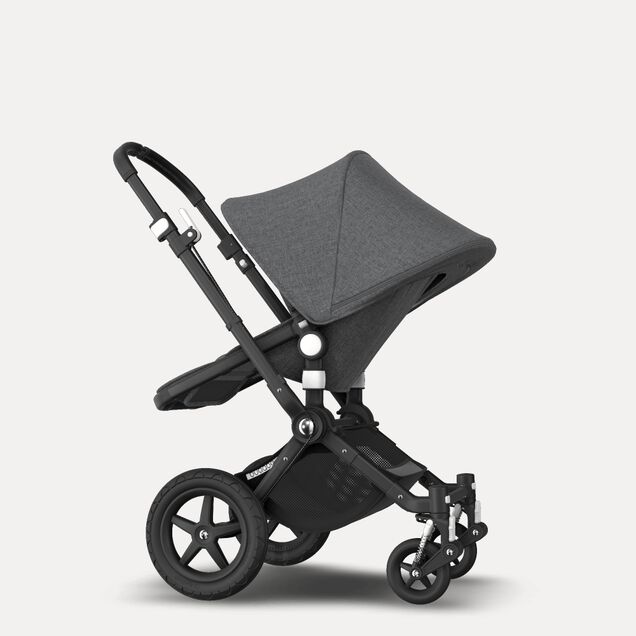 Refurbished Bugaboo Cameleon3plus complete BLACK/GREY MELANGE-GREY MELANGE - Main Image Slide 7 of 9