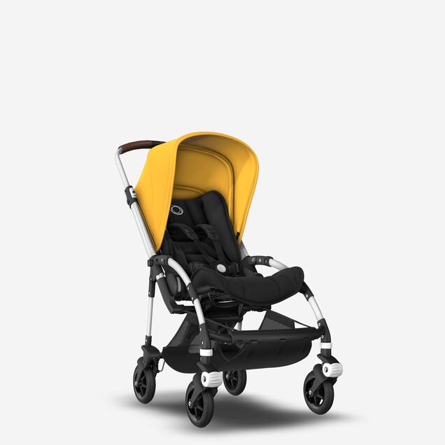 Refurbished Bugaboo Bee5 complete ALU/BLACK-SUNRISE YELLOW - Main Image Slide 1 of 3