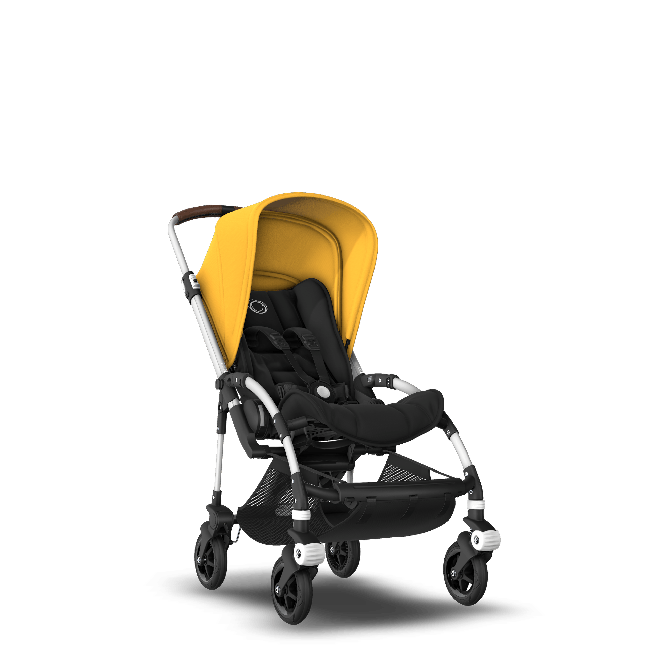 Refurbished Bugaboo Bee5 complete ALU/BLACK-SUNRISE YELLOW - Thumbnail Slide 1 van 3