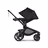 Bugaboo Kangaroo seat-only stroller black base, midnight black fabrics, midnight black sun canopy - Thumbnail Slide 3 of 11