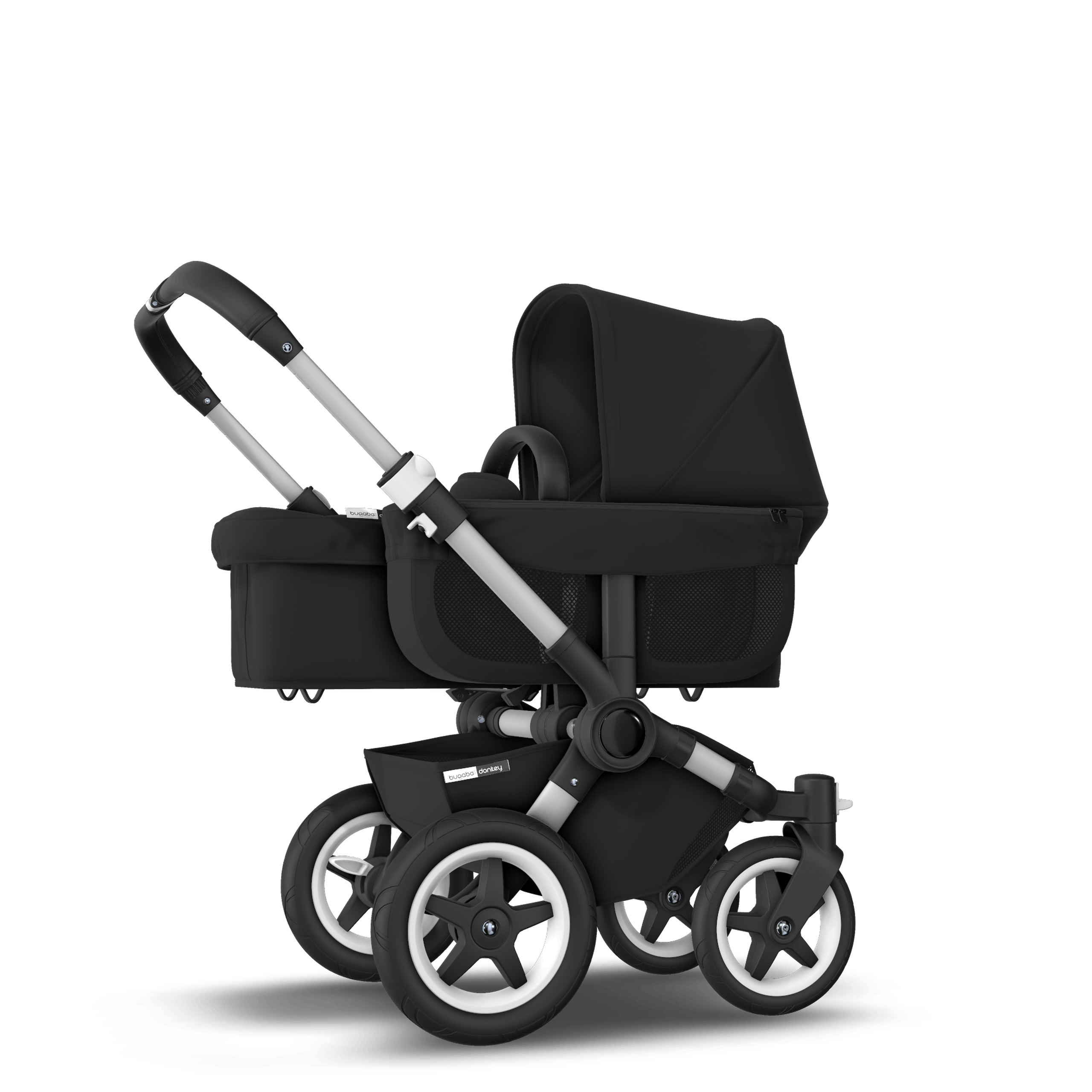 Refurbished Bugaboo Donkey2 Mono complete ALU/BLACK-BLACK - Thumbnail Slide 5 of 6