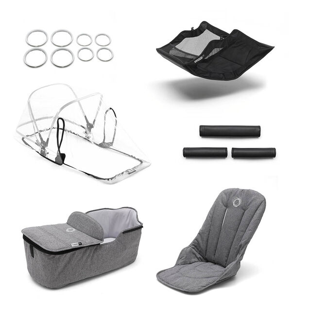 Bugaboo Fox style set GREY MELANGE - Main Image Slide 1 of 1