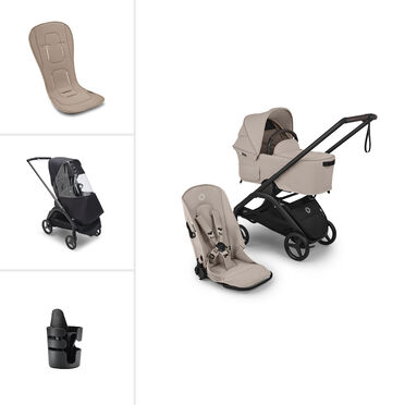 Bugaboo Dragonfly Plus Pack imprescindibles carrito (verano)
