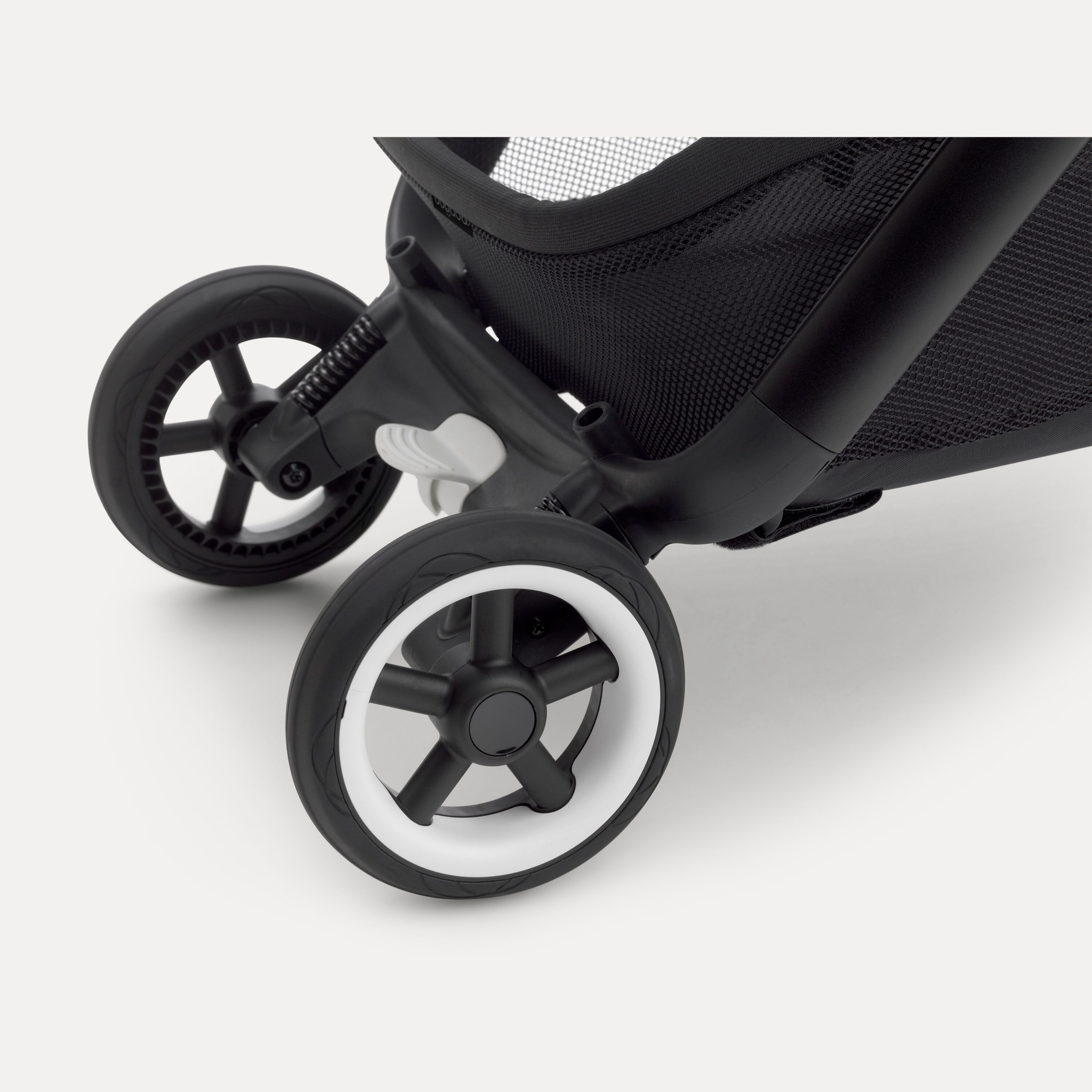 Bugaboo Butterfly travel stroller black base, forest green fabrics, forest green sun canopy - Main Modal Image Slide 10 of 13