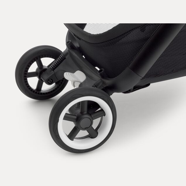Bugaboo Butterfly travel stroller black base, forest green fabrics, forest green sun canopy - Main Image Slide 10 of 13