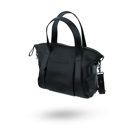 Storksak + Bugaboo leather bag BLACK - view 1