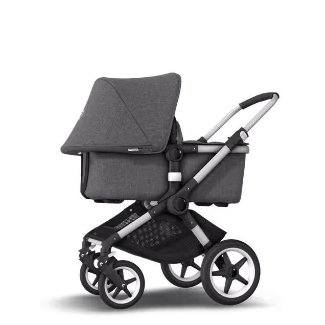 Refurbished Bugaboo Fox complete ALU/GREY MELANGE-GREY MELANGE - Main Image Slide 2 of 6