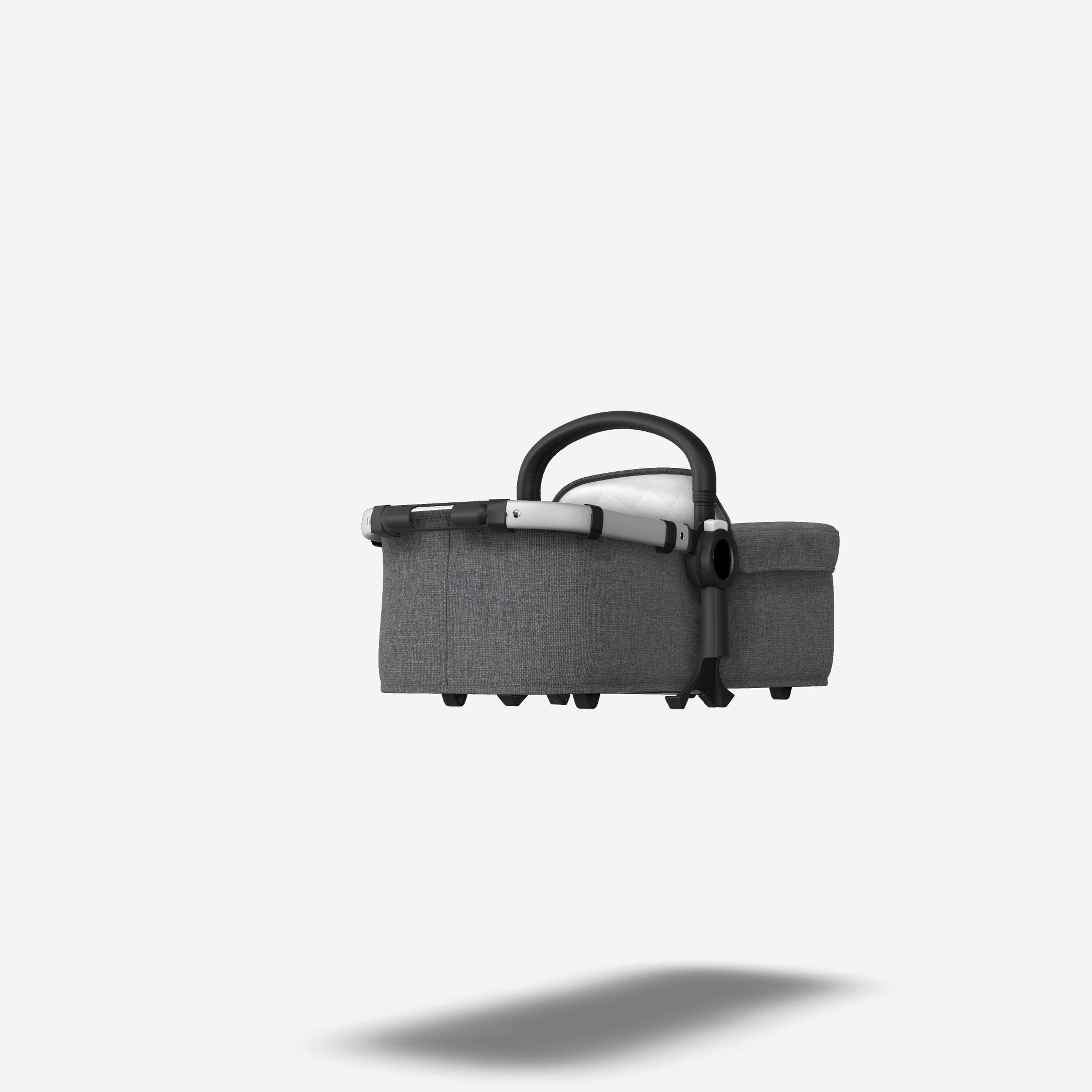 Bugaboo Donkey2 Classic carrycot fabr compl UK GREY MELANGE - Main Modal Image Slide 5 of 6