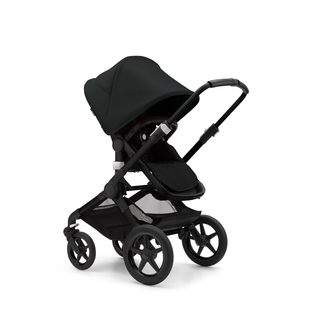 Bugaboo Fox 3 and seat stroller Midnight black sun canopy