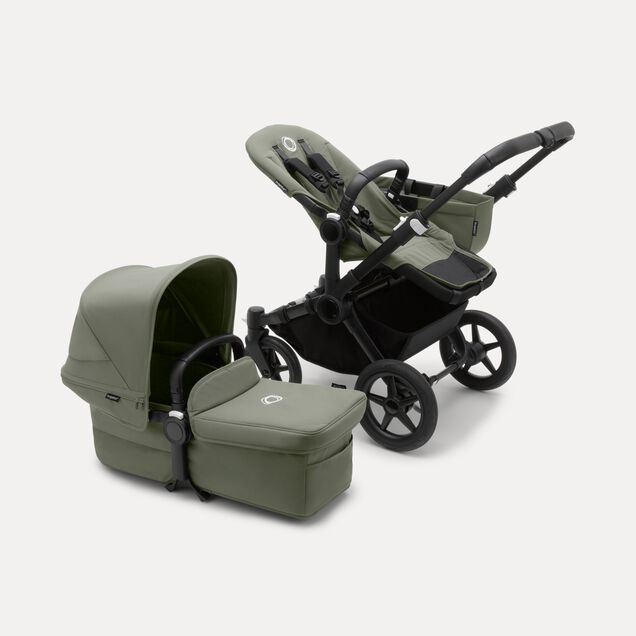 Refurbished Bugaboo Donkey 5 Mono complete BLACK/FOREST GREEN-FOREST GREEN - Main Image Slide 4 of 6