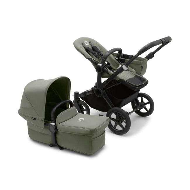PP Bugaboo Donkey 5 Mono complete BLACK/FOREST GREEN-FOREST GREEN - Main Image Slide 4 of 6